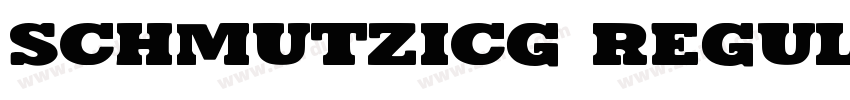 SchmutzICG Regular字体转换